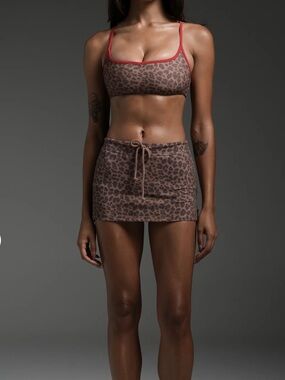 SWT Active - Micro Skort - Leopard